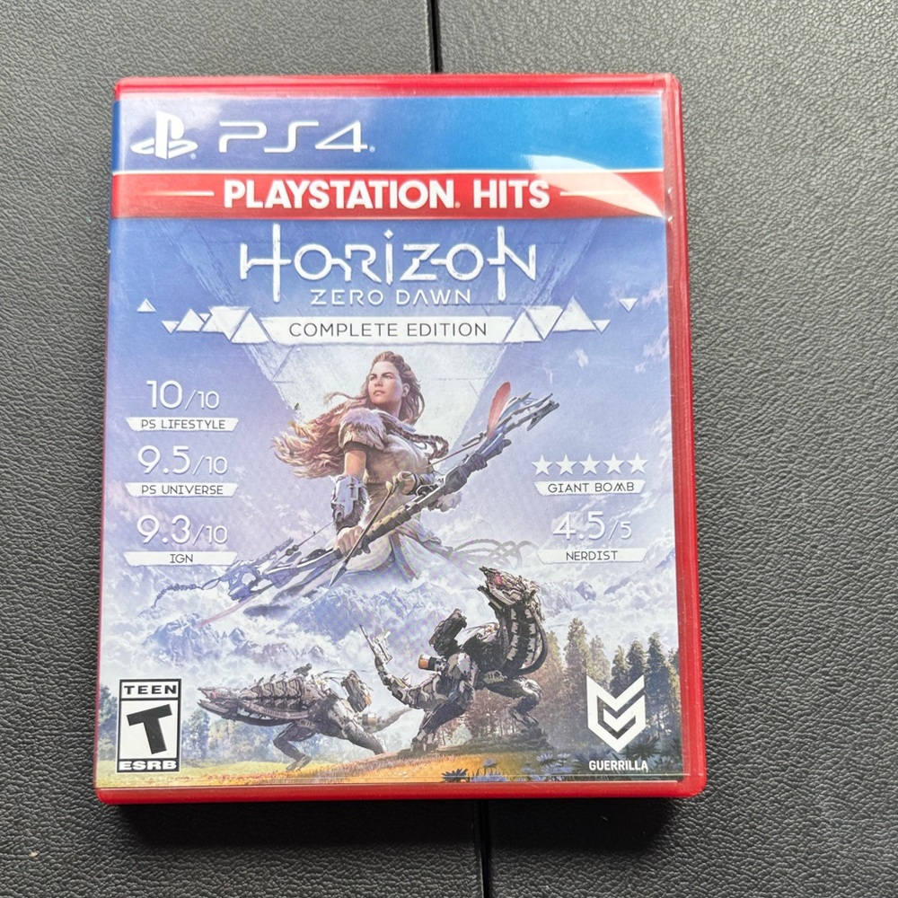 Horizon Zero Dawn Complete Edition for PS4 - Red Case